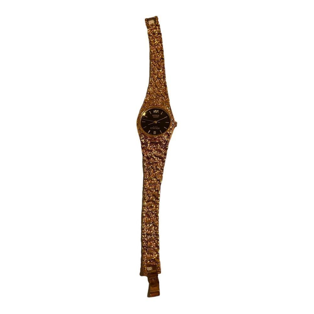 Vintage Benrus Women’s Citation Diamond Watch Gold Tone No Tested